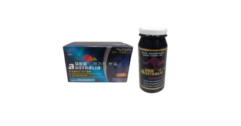 CANGURO AUSTRALIANO PORTENCIADOR SEXUAL X 10 PASTILLAS