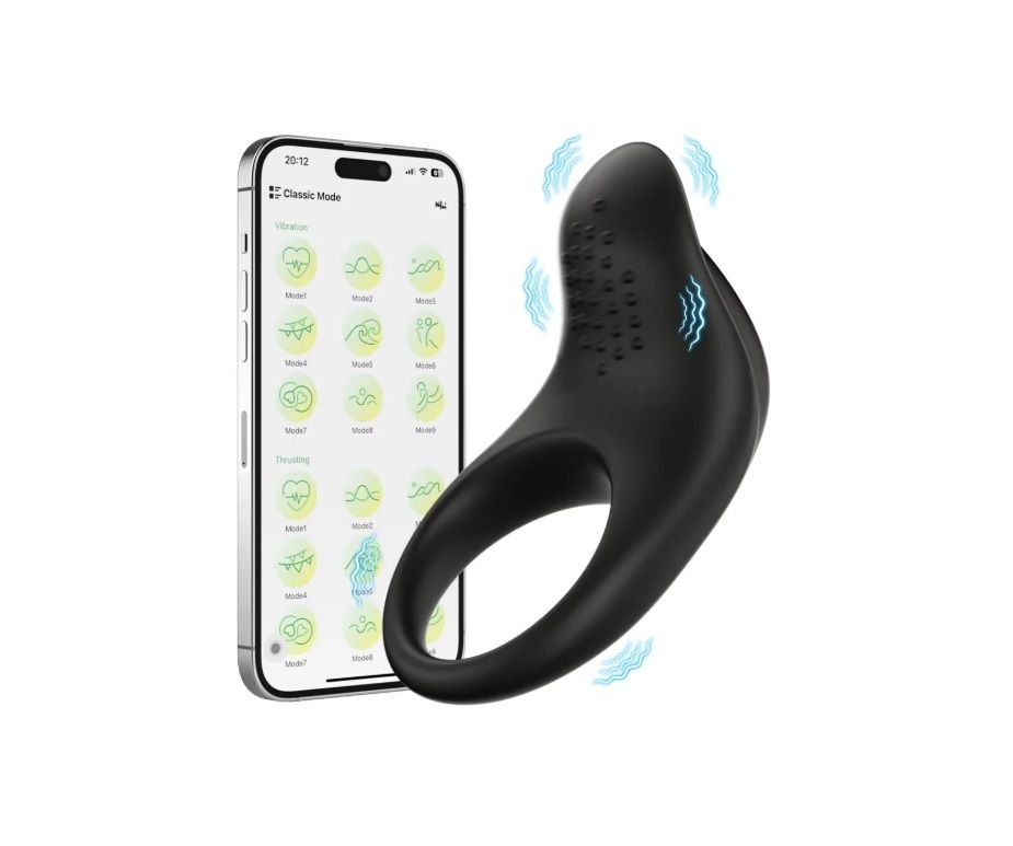 ANILLO VIBRADOR LENGUA CON  APP