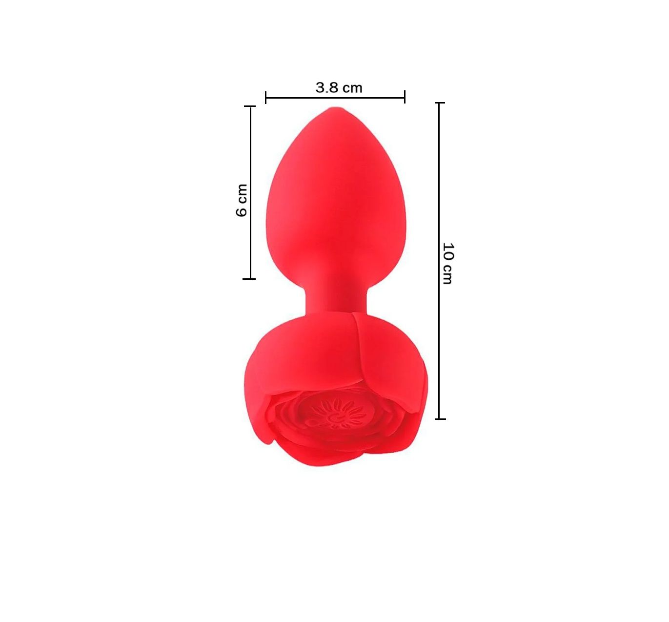 PLUG SILICONA CON VIBRACIÓN RECARGABLE CONTROL REMOTO miniatura 2