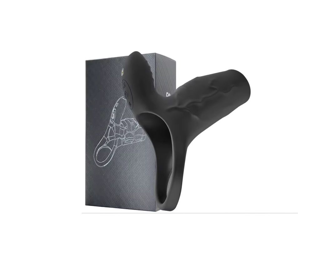FUNDA ANILLO DOBLE VIBRACIÓN -PUNTO G/ CLÍTORIS-