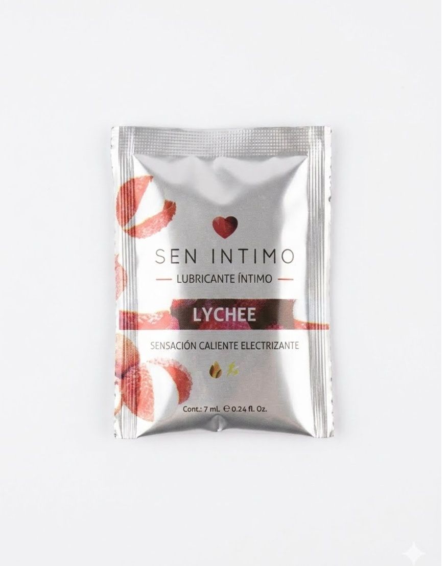 LUBRICANTE ELCTRIZANTE LYCHEE SEN INTIMO SACHET 7 ML
