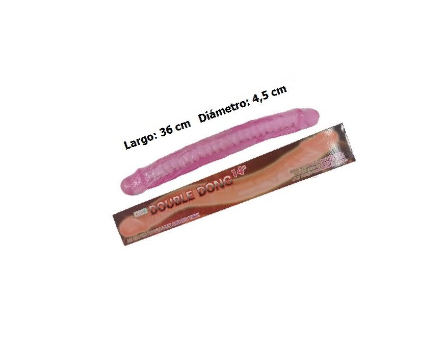 dildo consolador doble 36 cm