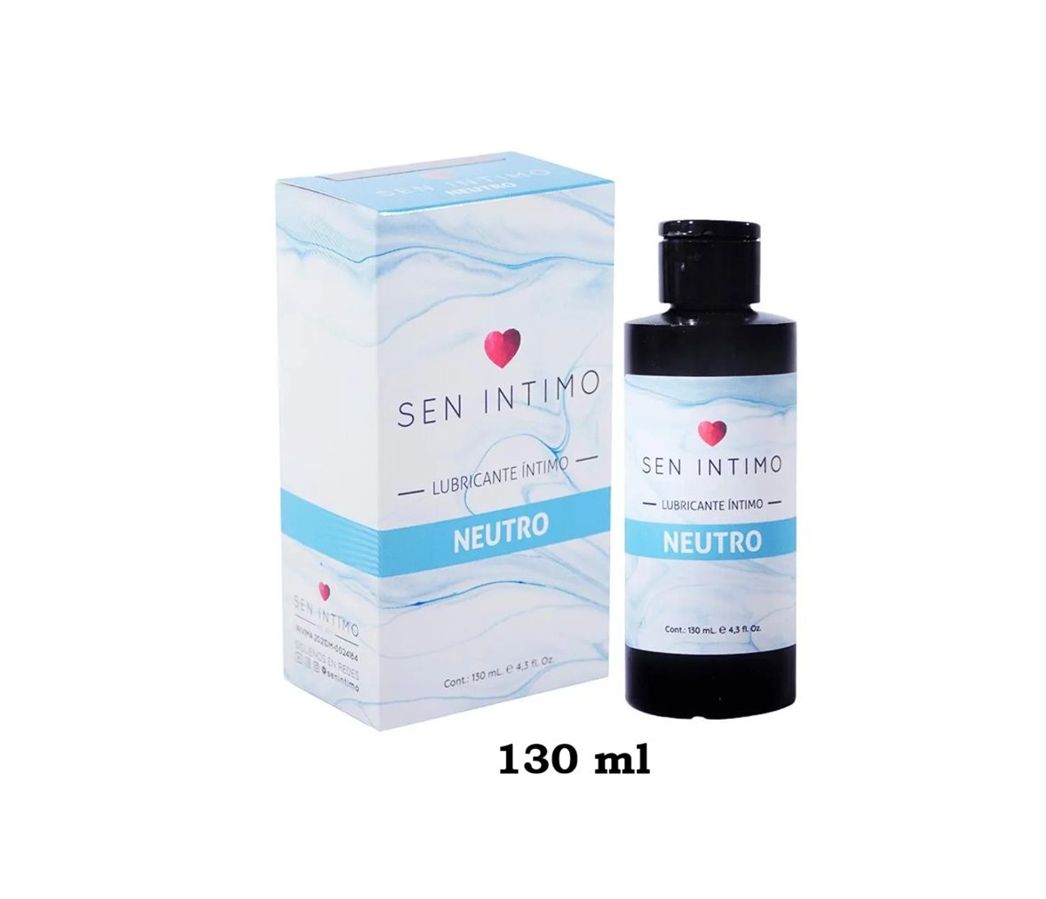 LUBRICANTE SEN INTIMO NATURAL A BASE DE AGUA 130 ML