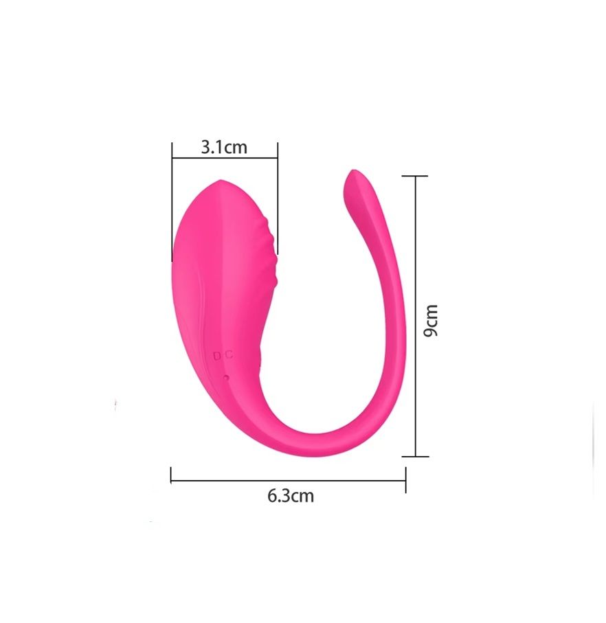 VIBRADOR EN U CON APP RECARGABLE miniatura 2