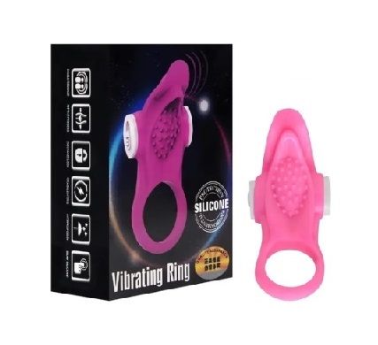 ANILLO VIBRACIÓN SILICONA MÉDICA