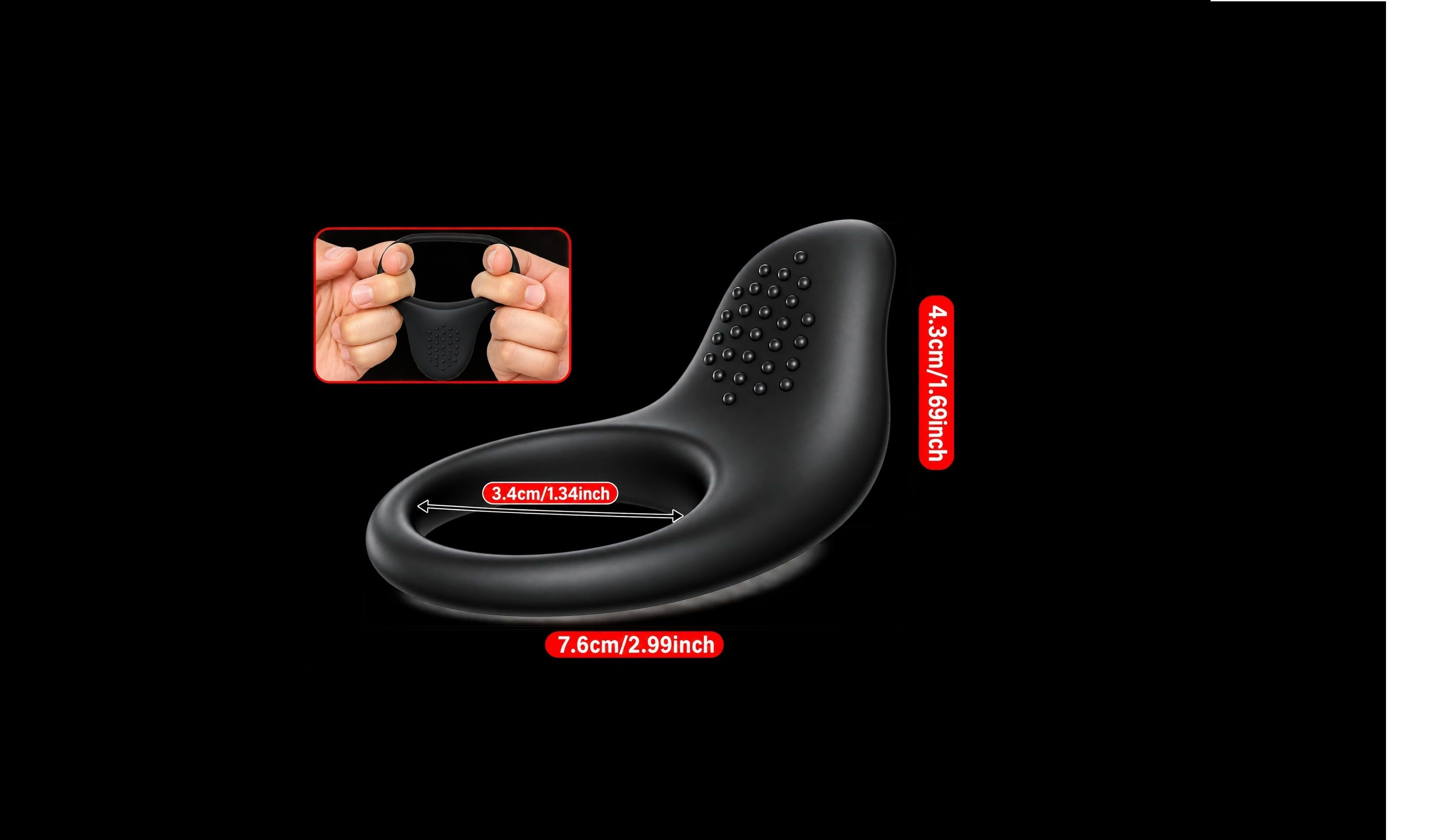 ANILLO VIBRADOR LENGUA CON  APP miniatura 4