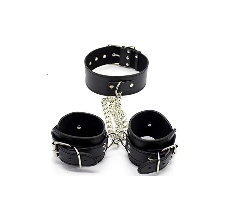 ESPOSAS COLLAR EN CUERO