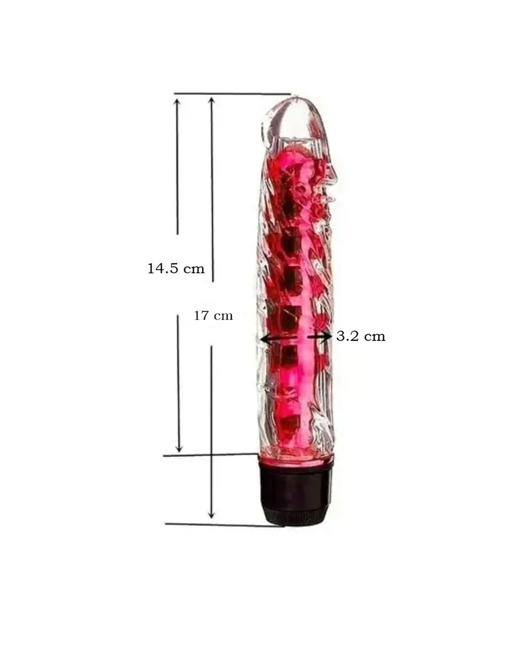 VIBRADOR DRAGON BAR 17 CM  miniatura 2