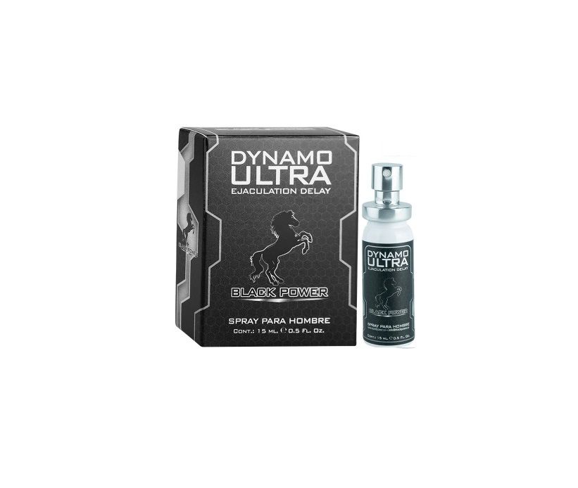 RETARDANTE DE EYACULACIÓN DYNAMO ULTRA SPRAY BLACK POWER 15 ML