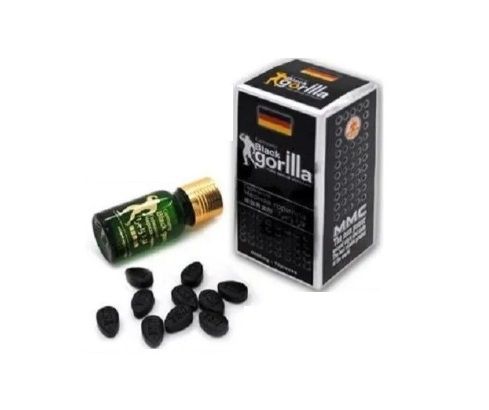 GORILA NEGRO POTENCIADOR SEXUAL X 10 PASTILLAS