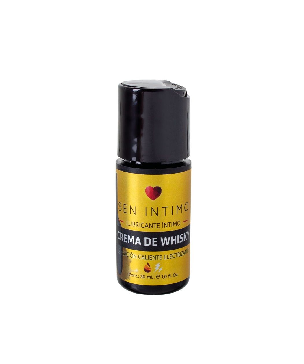 LUBRICANTE ELECTRIZANTE CREMA DE WHISKY SENSACIÓN CALIENTE 30 ML miniatura 2