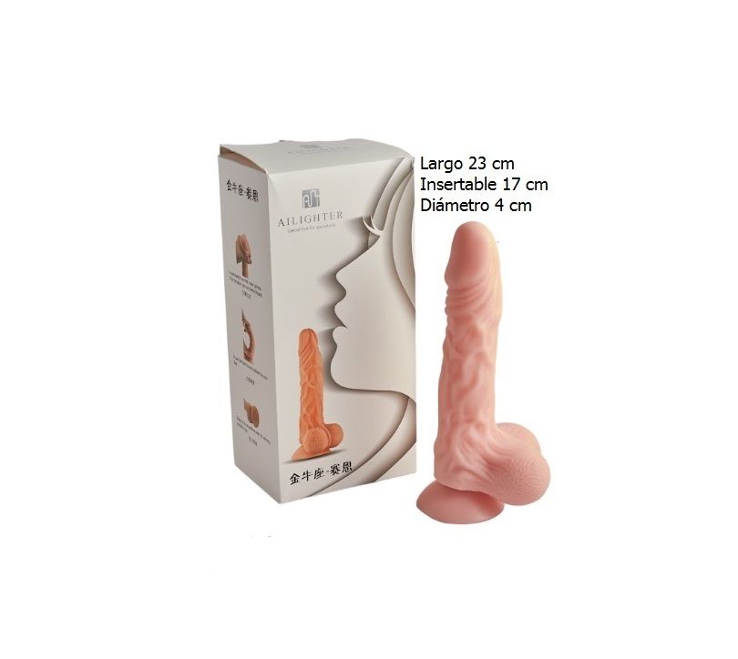 DILDO  REALISTA AILIGHTER 23.5 CM