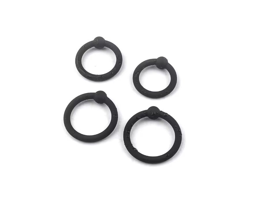 ANILLO X 4 SILICONA GRADO MEDICO