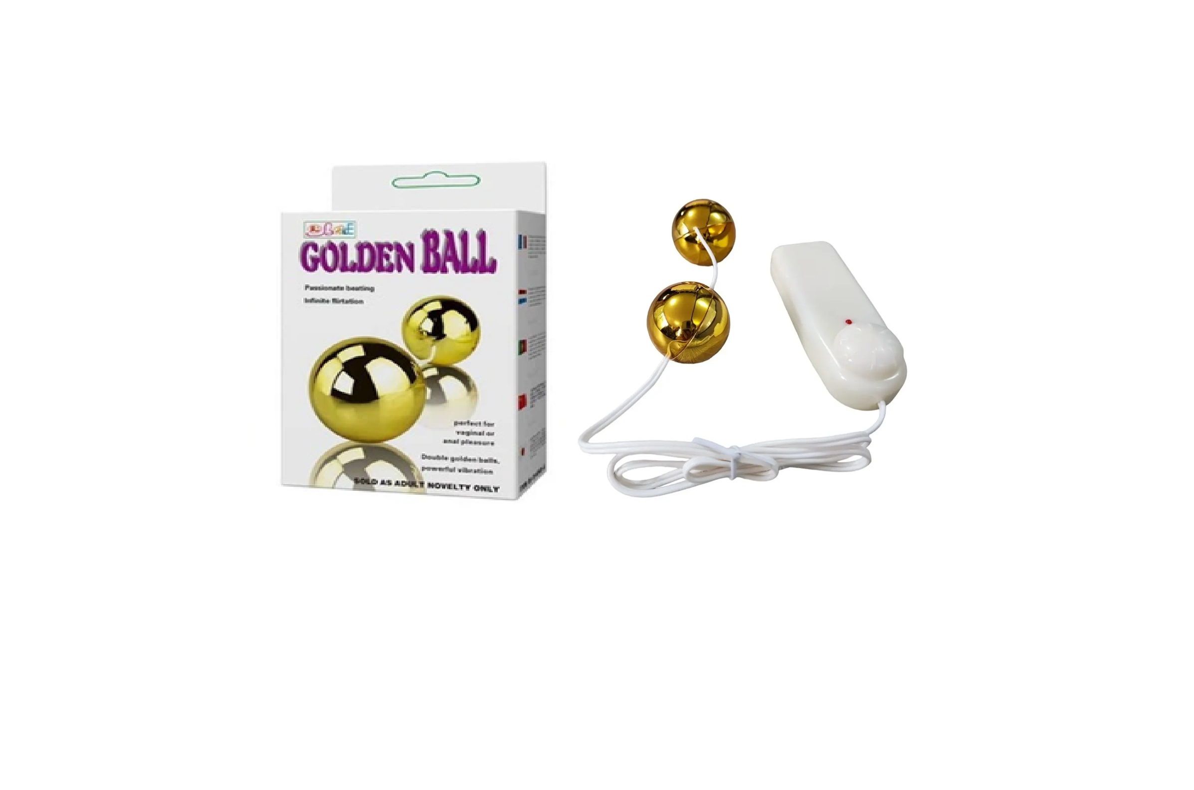 BOLAS CON VIBRACIÓN GOLDEN BALL