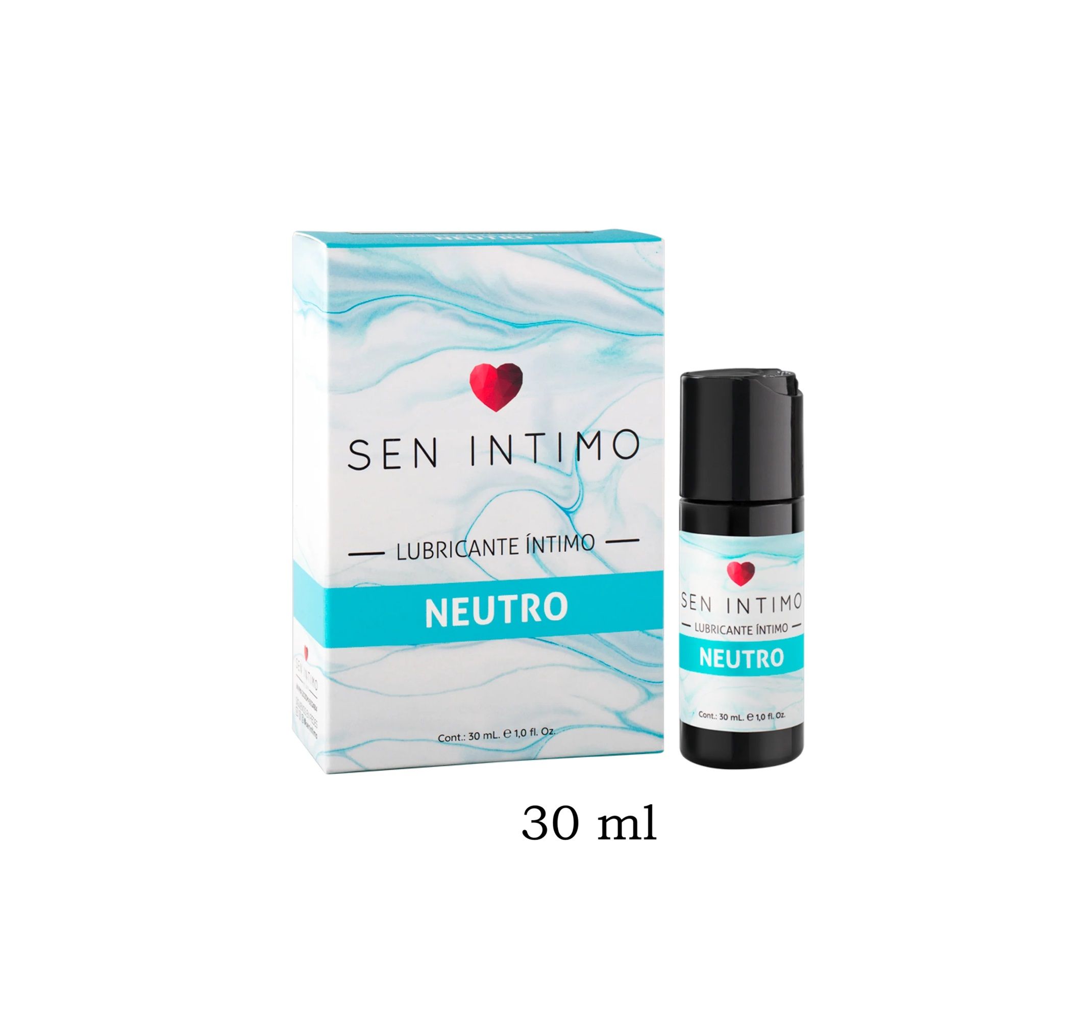 LUBRICANTE SEN INTIMO NATURAL A BASE DE AGUA 30 ML