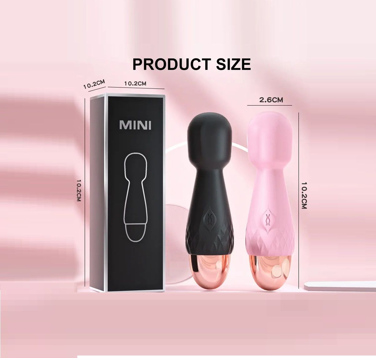 VIBRADOR MINI HITACHI USB 10 CM