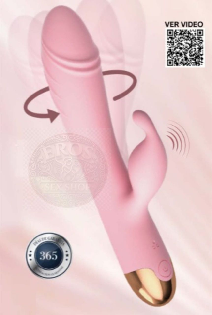 VIBRADOR CARRIE VIBRACIÓN+ ROTACIÓN DOBLE ESTIMULACIÓN miniatura 2