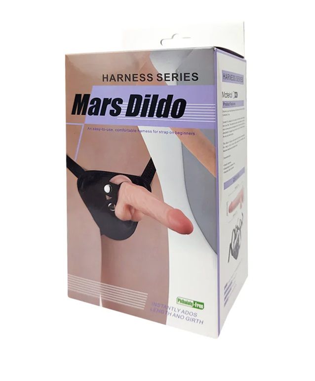 HARNESS MARS DILDO 