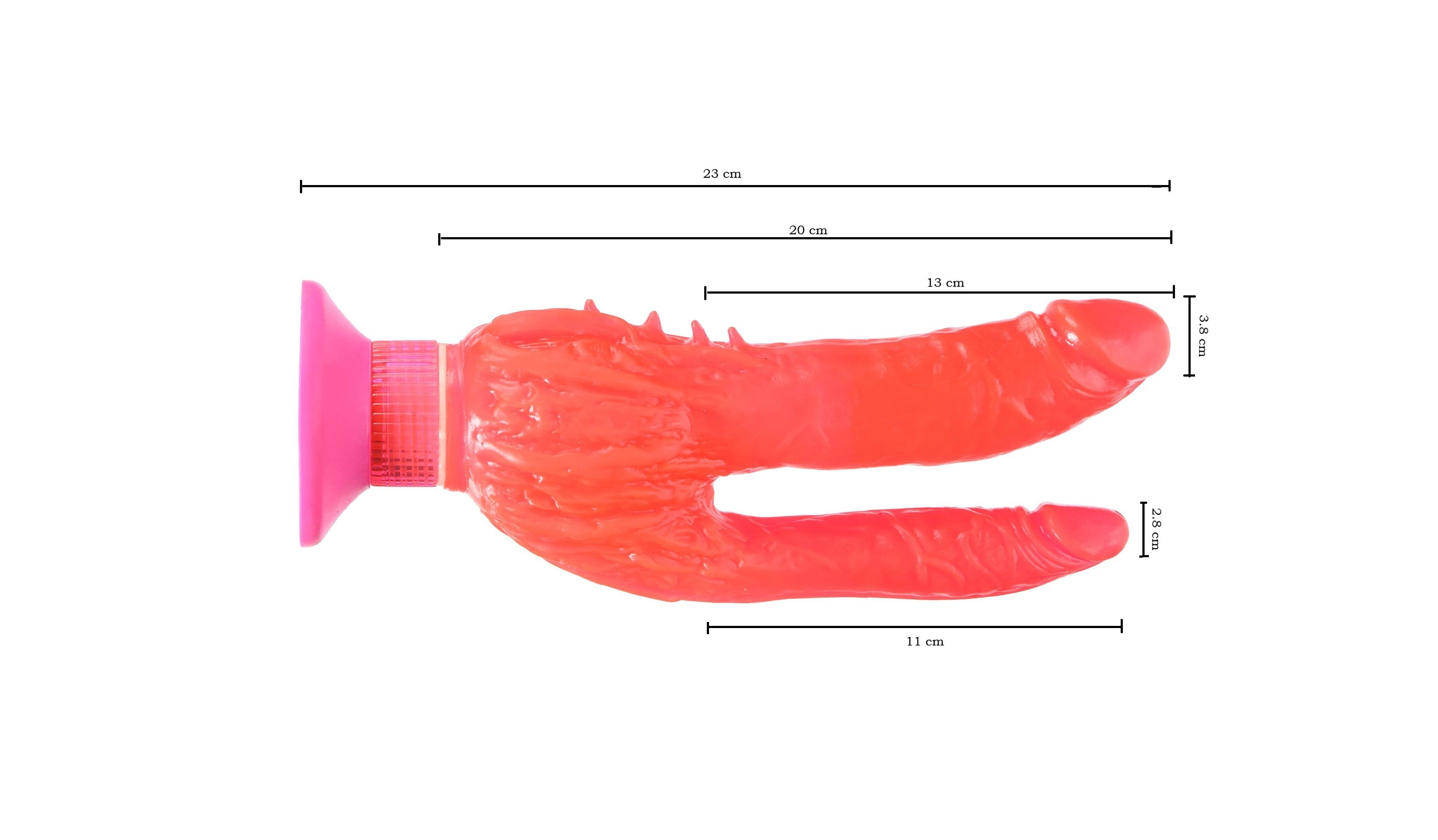VIBRADOR DOBLE PENETRACIÓN PIPEDREAM miniatura 2