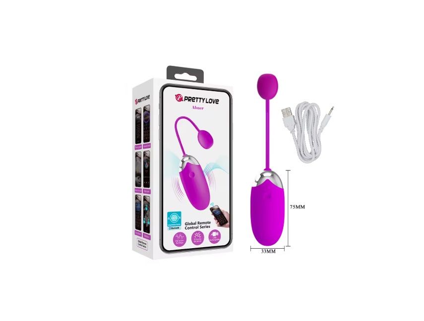 HUEVO VIBRADOR PRETTY LOVE ABNER CON APP