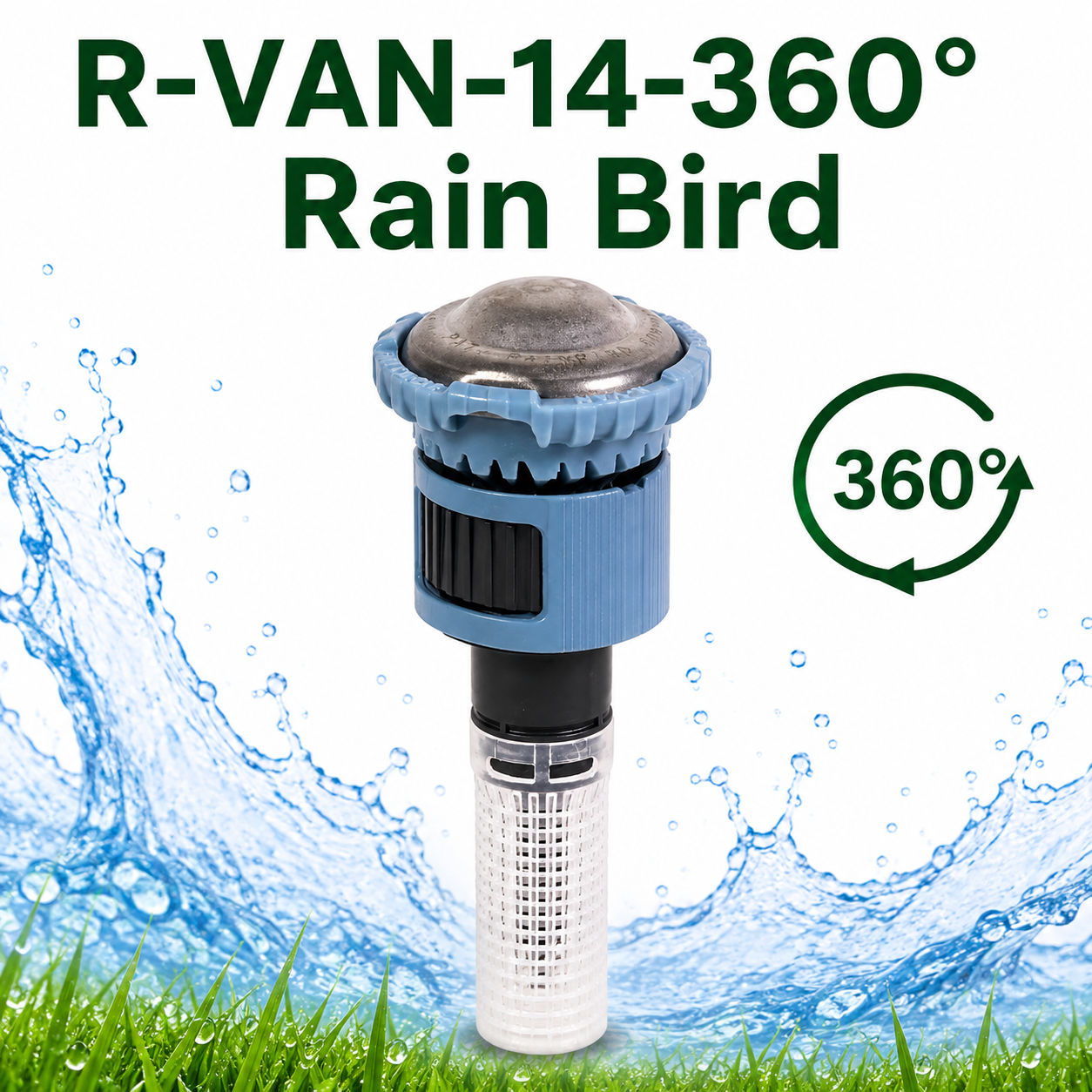 Rain Bird R-VAN-14F — ротаторна дюза, 360°