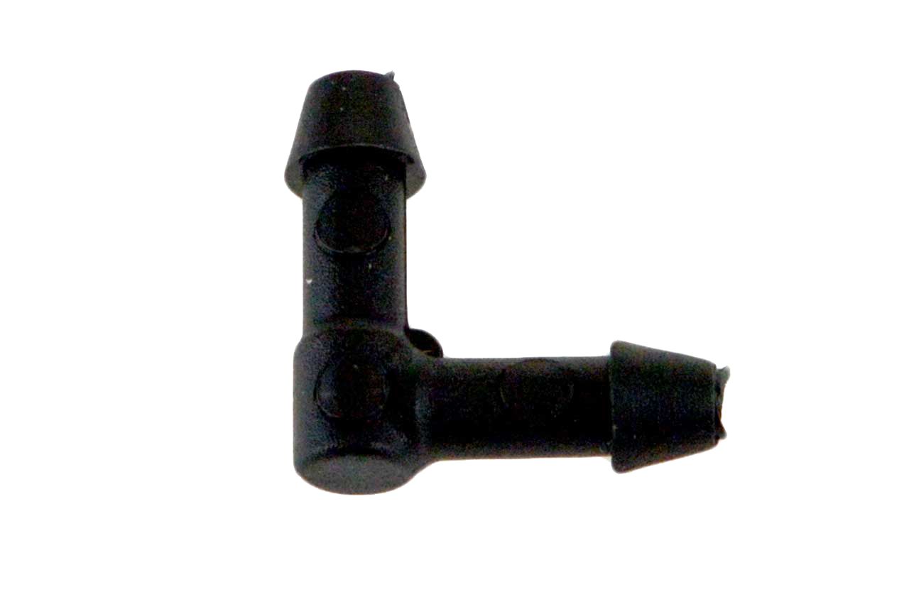 Коляно 6 mm оребрено за микротръба Irritec