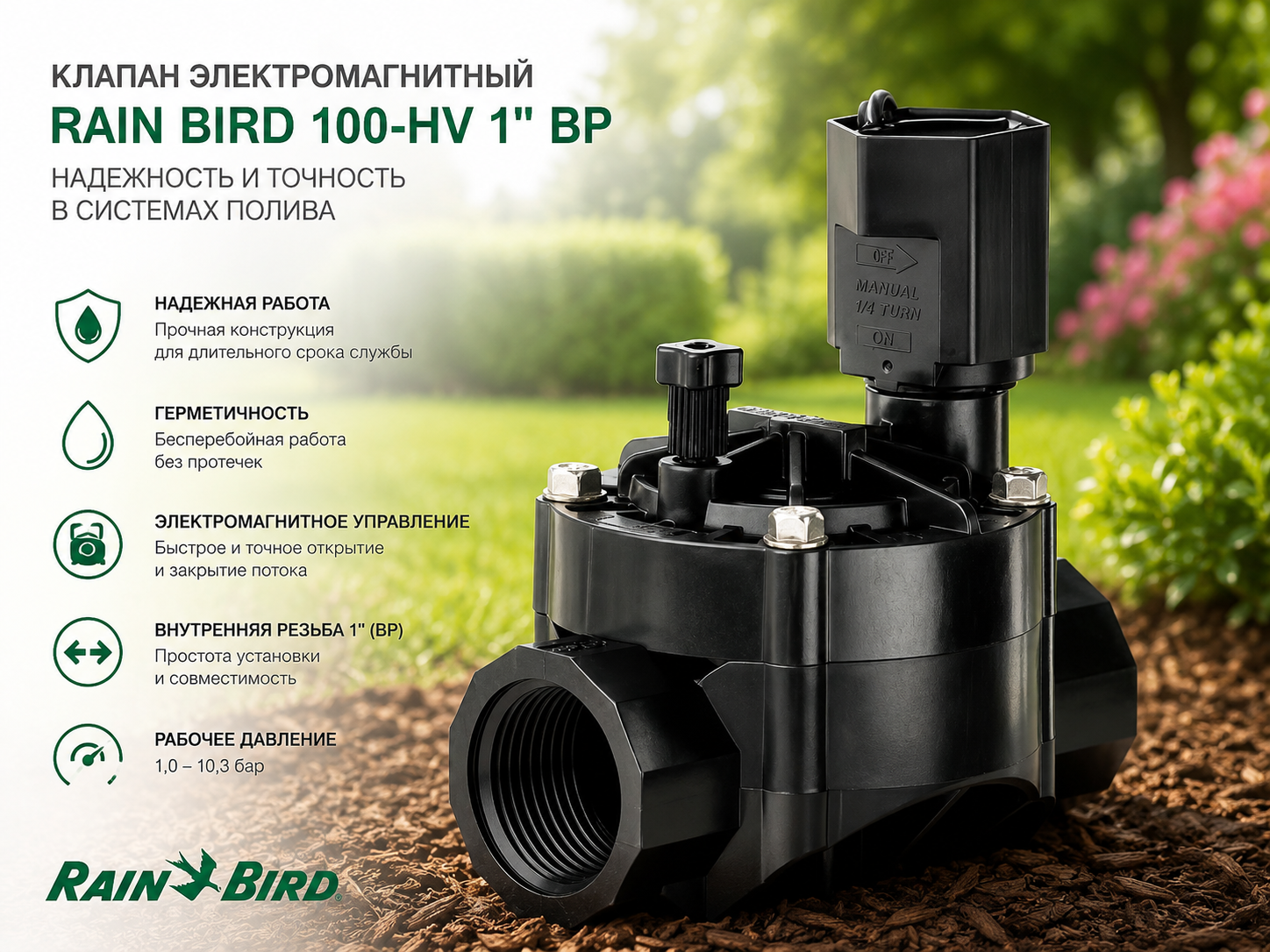 Rain Bird 100HV, 1 inch