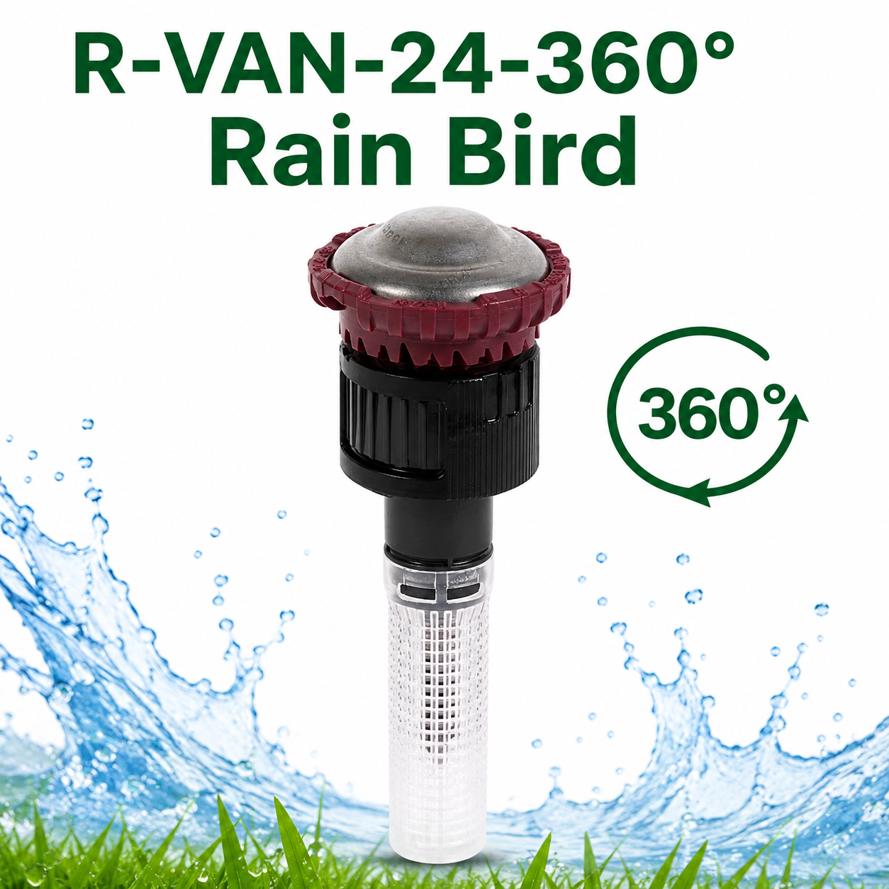 Rain Bird R-VAN-24F — ротаторна дюза, 360°