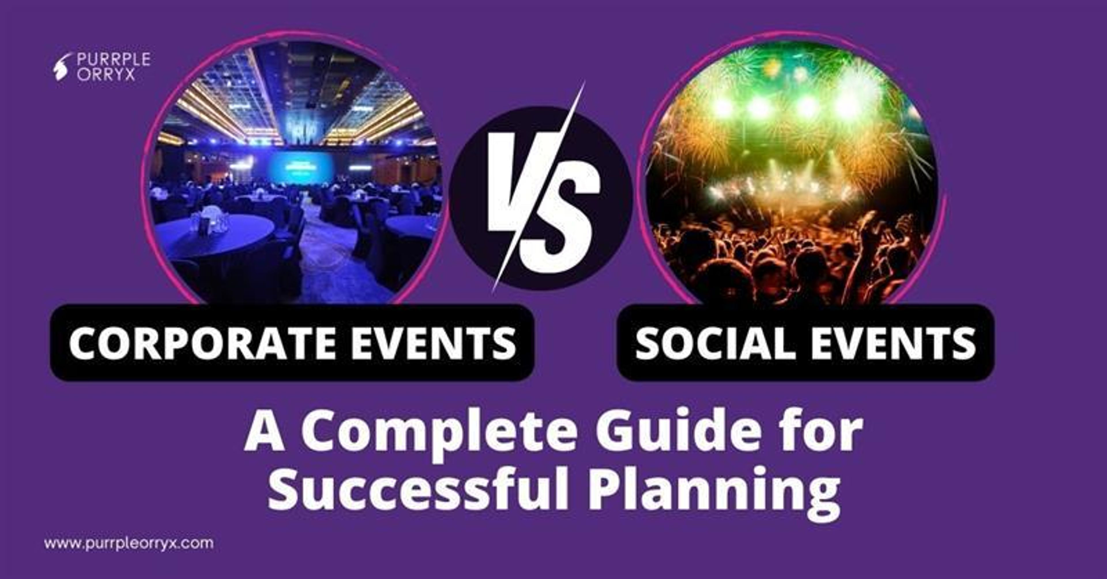 Corporate vs Social Events: A Complete Guide for Successful Planning