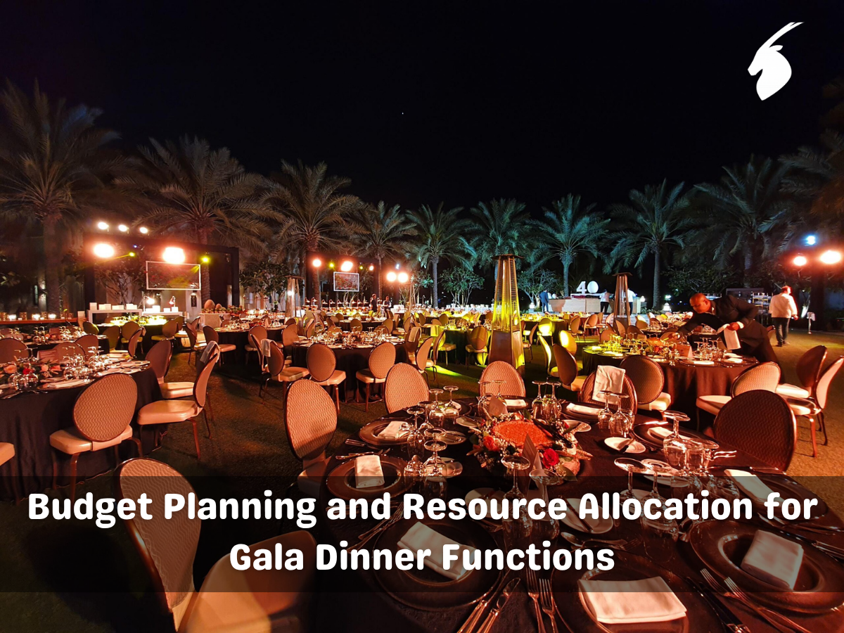 Budget Planning and Resource Allocation for Gala Dinner Functions