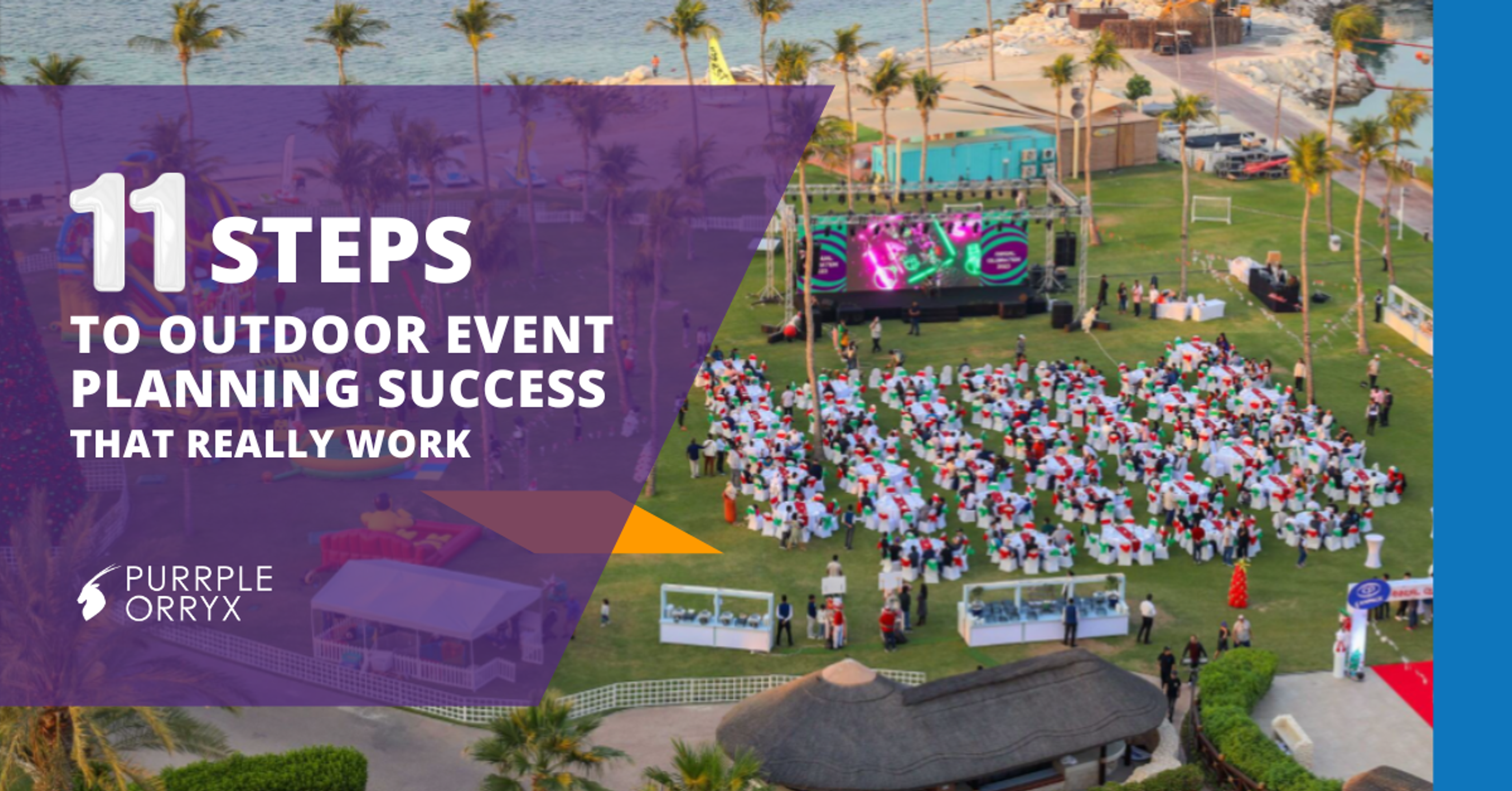 11 Steps to Outdoor Event Planning Success That Really Work