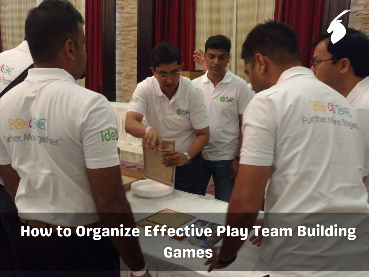 How to Organize Effective Play Team Building Games
