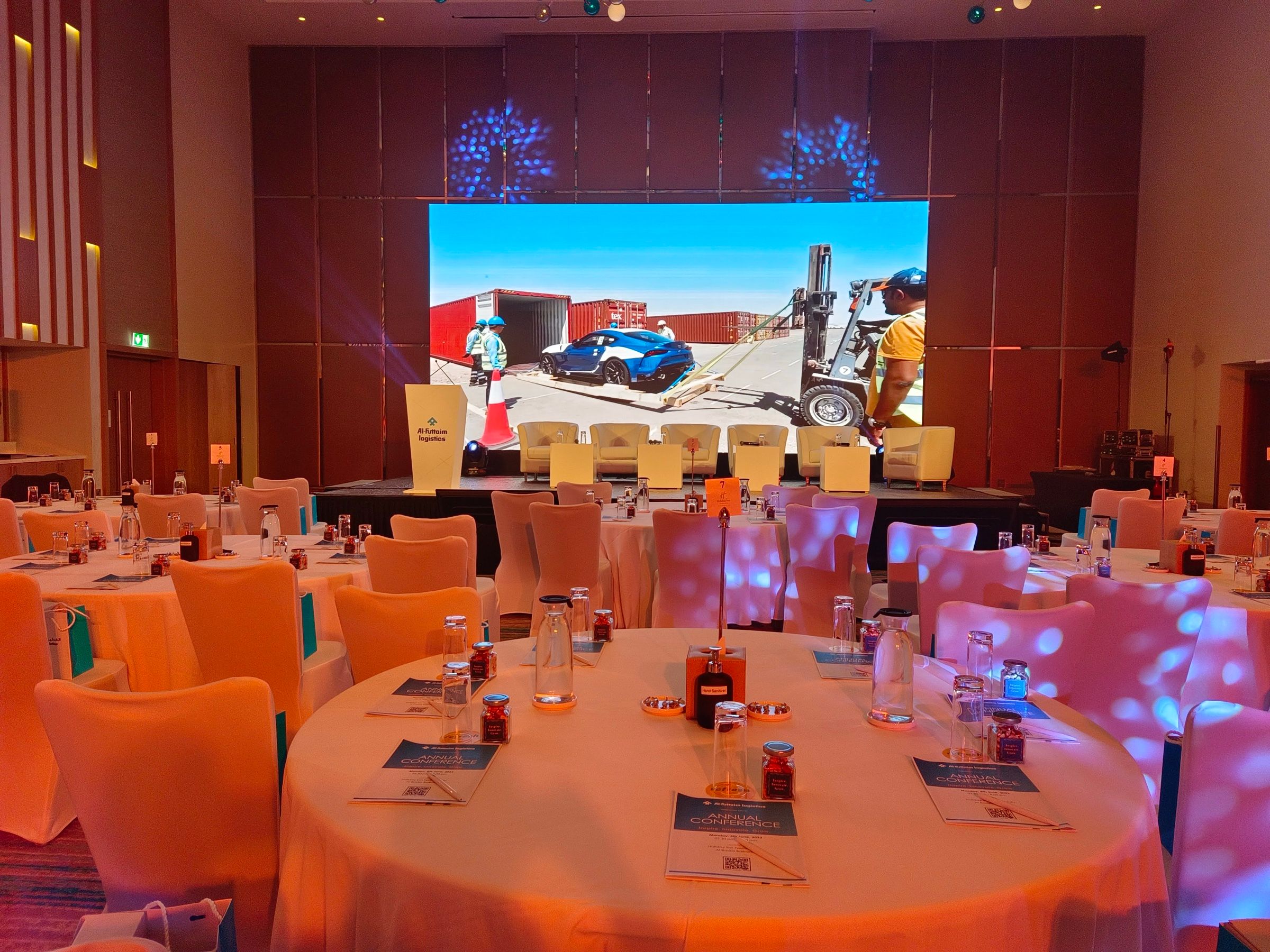 Event Planning Agency in Dubai – A professional team coordinating an elegant product launch.