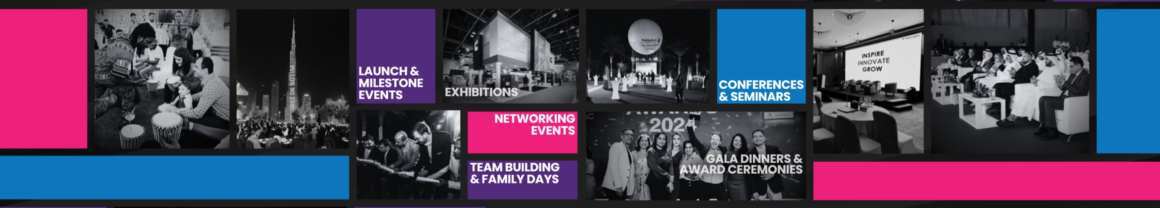 corporate events in UAE- Event management company in UAE - Purrple Orryx Events