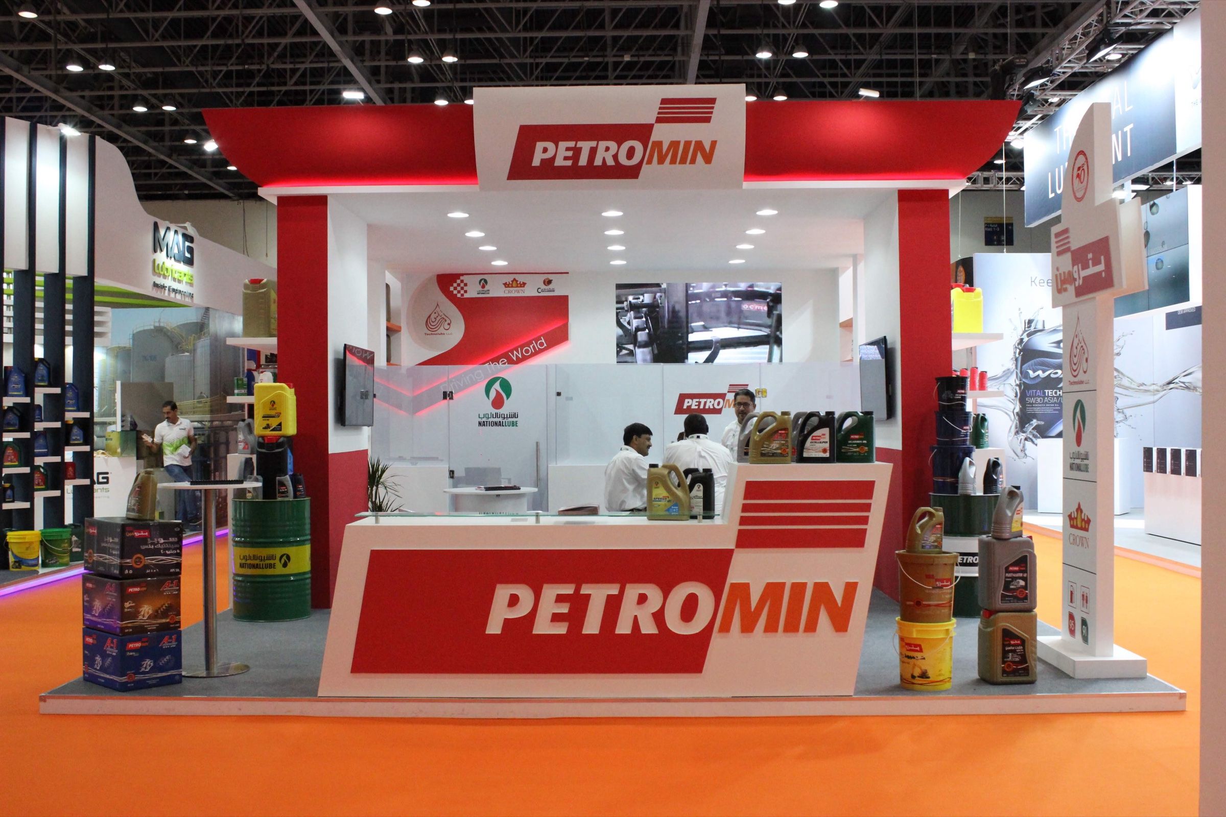 Tailor-made exhibition stand by a top exhibition stand contractor in Dubai, designed for brand excellence