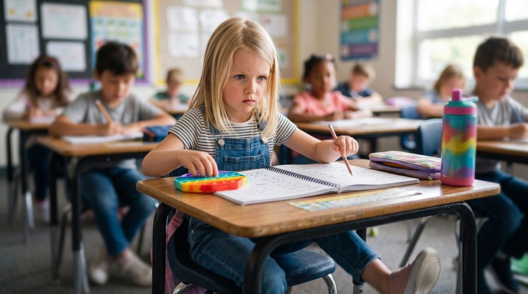 Constant fidgeting in kids — proprioceptive input the body is asking for