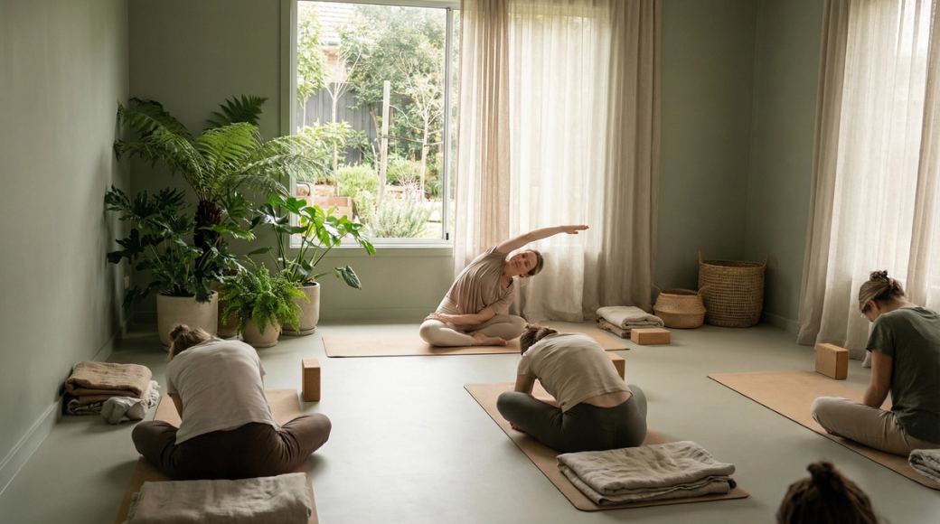 Un étirement lent et rythmé du cat-cow yoga, des exercices efficaces du nerf vague pour le soulagement de l'anxiété et la régulation du système nerveux.