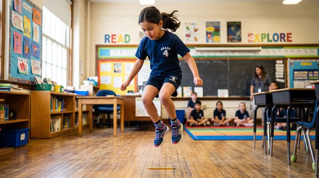 Pausas mentais para o ensino fundamental II — um desafio discreto com a mesa ajustável para adolescentes