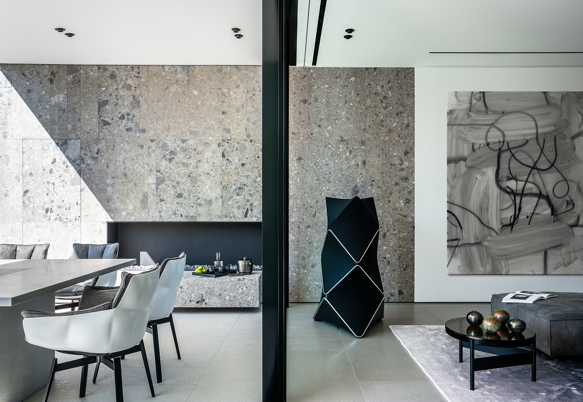 walls made of natural stone