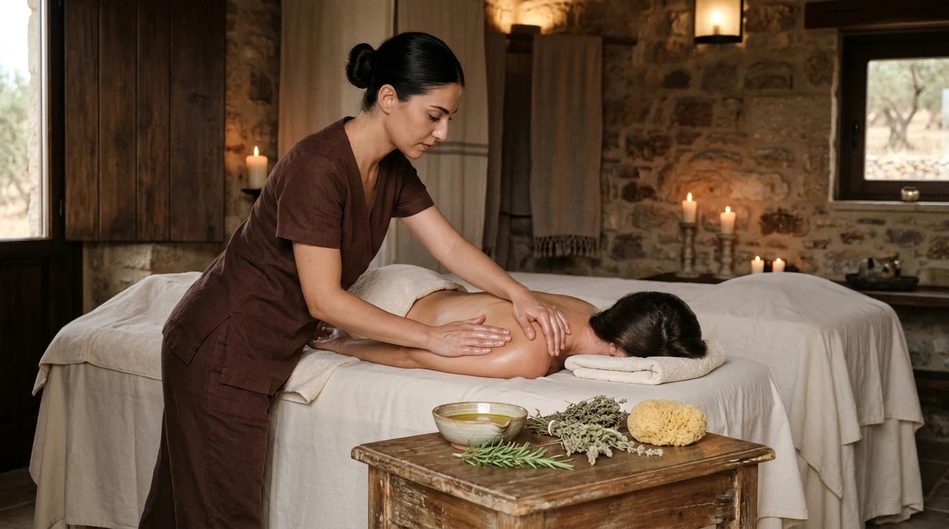 King Minos Ritual Massage: The Ancient Minoan Ceremony of Wild Herbs & Deep Renewal