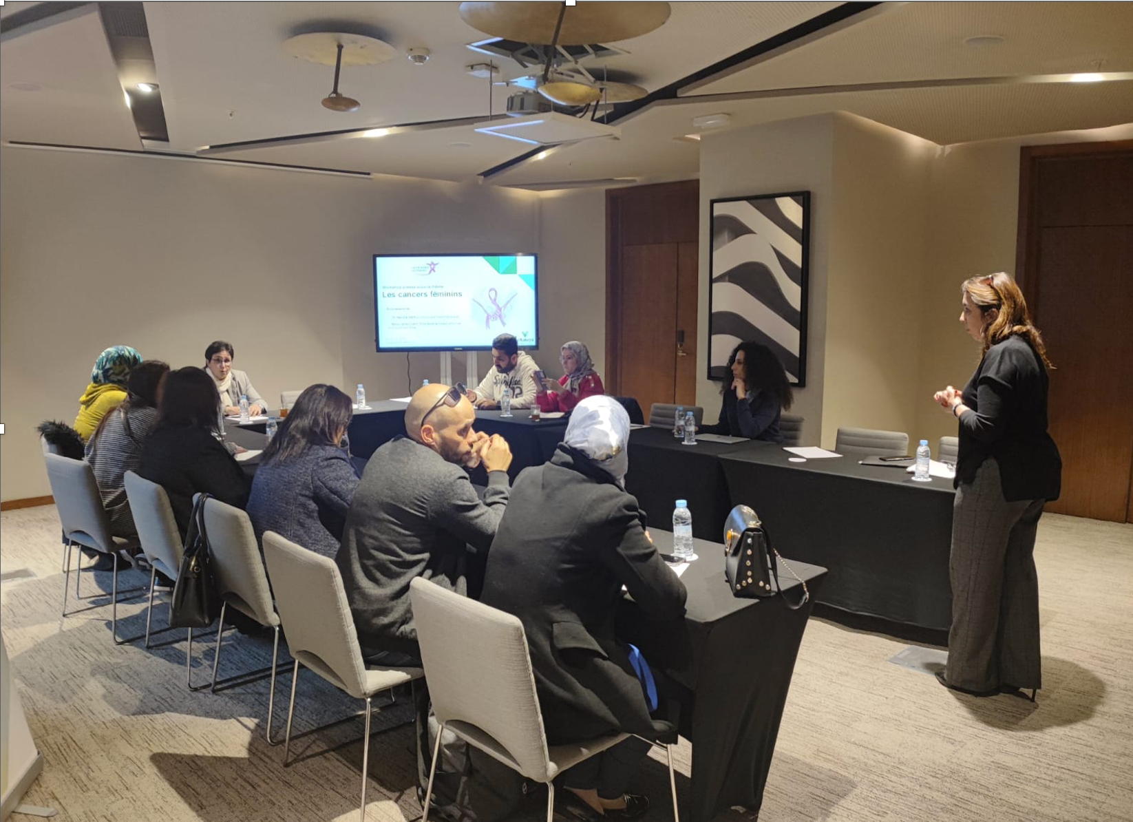 Workshop sur les Cancers Féminins organisé par l’Association Les Amis du Ruban Rose et Vitavox Institute