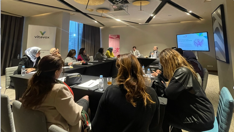 Workshop sur les Cancers Féminins organisé par l’Association Les Amis du Ruban Rose et Vitavox Institute