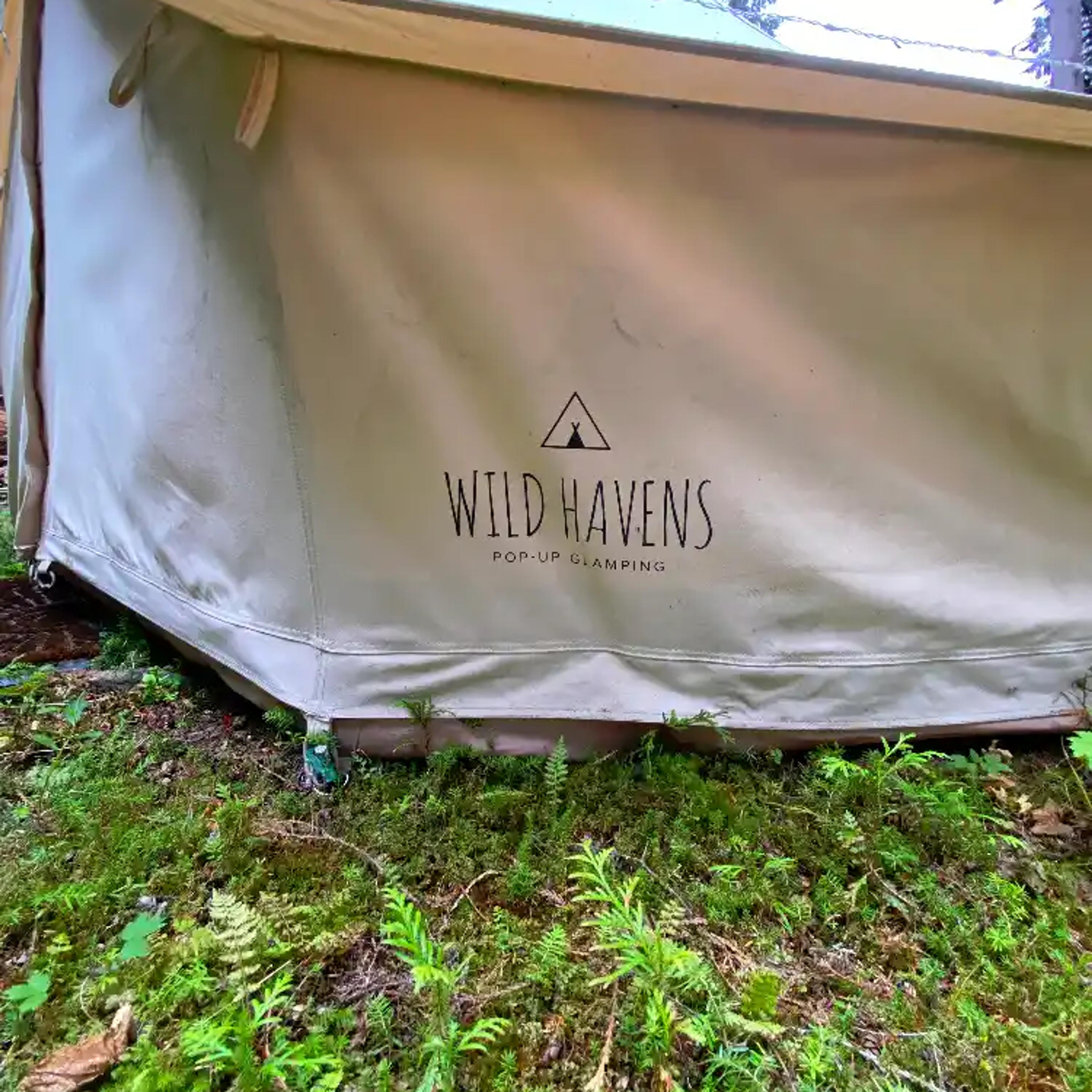 Glamping brought to ValhallaFest by Wild Havens