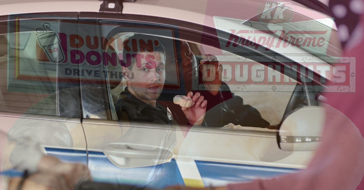 Americans, Majority of US Cops Still Running on Dunkin' - More Black Cops Turning to Krispy Kreme