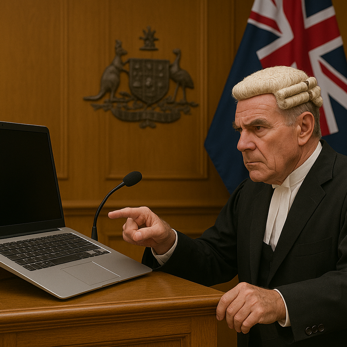 AI Becomes First Artificial Defendant After Fabricating Australian Murder Case Evidence Image