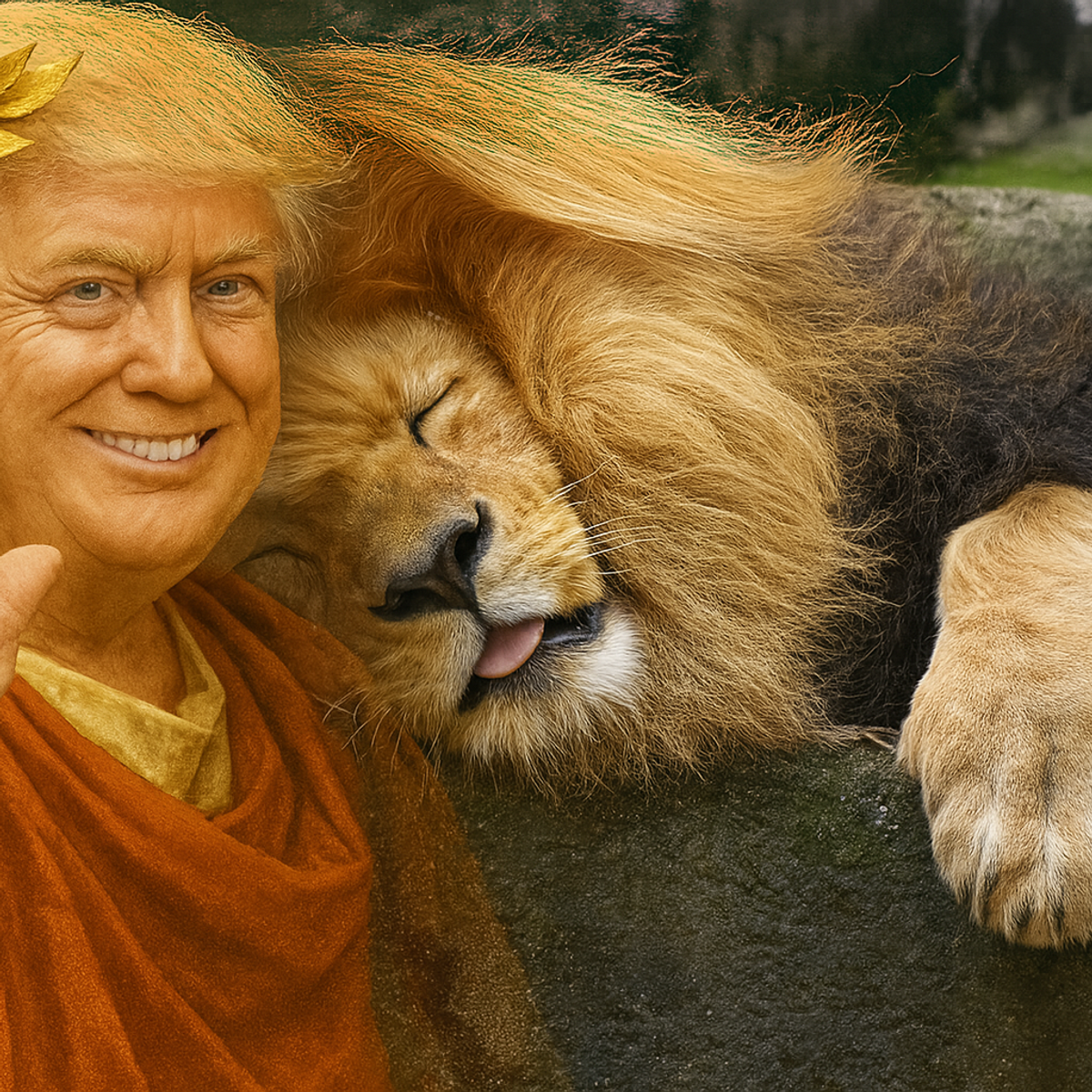 Trump Declares Himself Caesar After Failed Papal Bid, Announces White House UFC Gladiator-Style Games for America's 250th Image