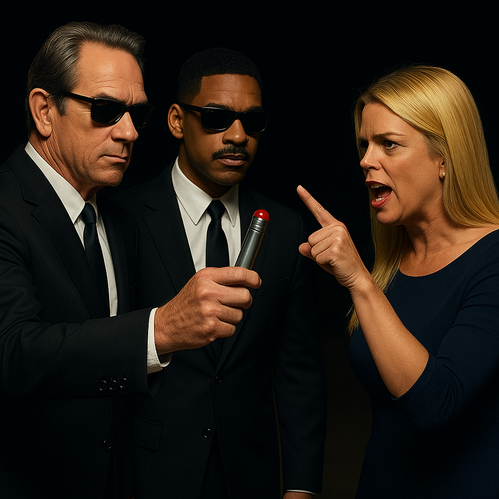BREAKING: Epstein List Mysteriously Vanishes After Bizarre Encounter with Men in Black