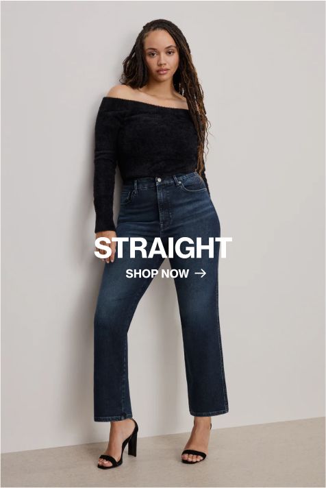 WOMENS straight jeans