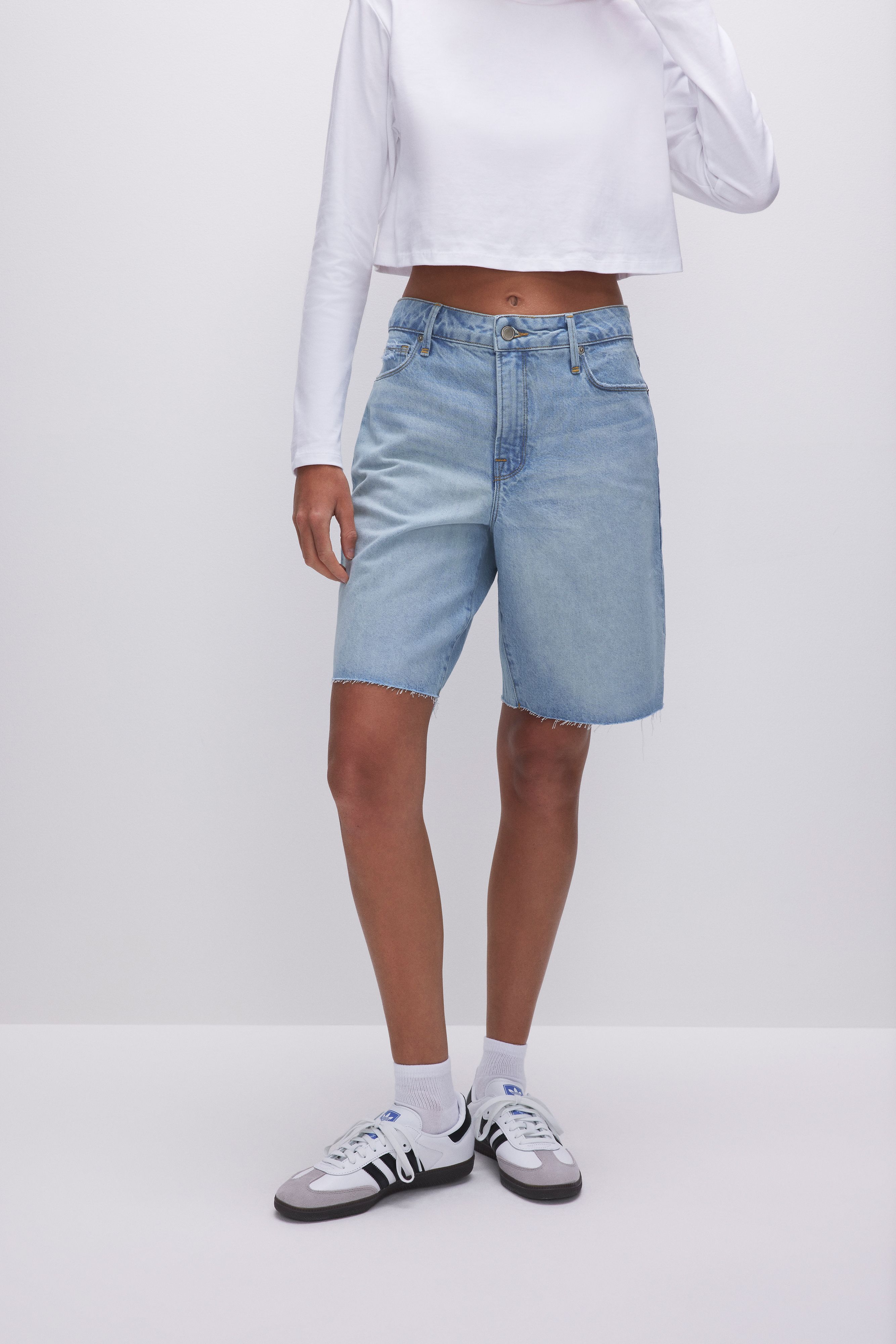 Good american bermuda shorts online