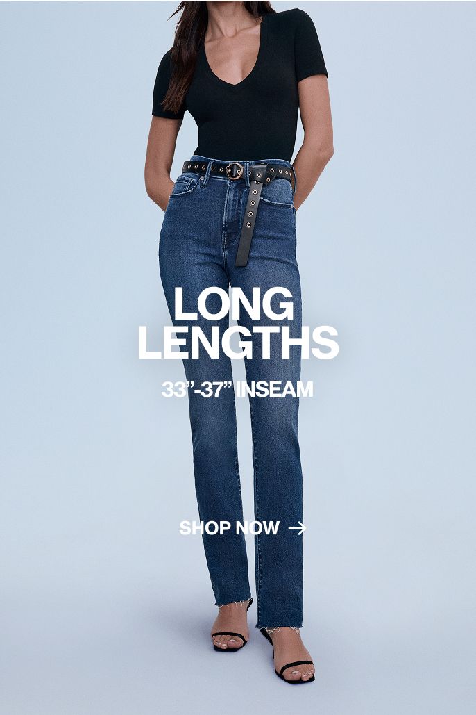 women wearing blue long inseam jeans